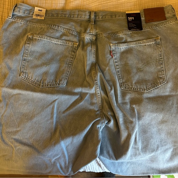 Levi’s 501 90’s Light Wash Denim - Picture 4 of 8